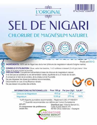 Biocoop Calais - Connaissez-vous les bienfaits du sel de nigari ? 🧂 Le sel  de nigari, ou le chlorure de magnésium, est en réalité un sel de mer qui  n'a pas été