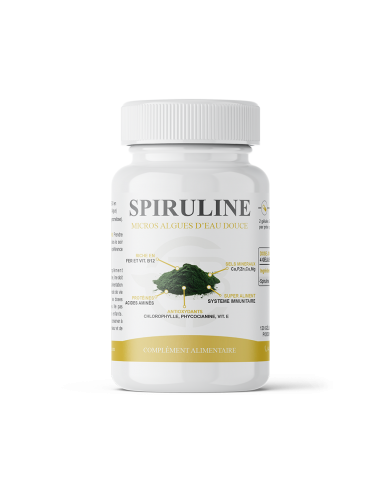 Spiruline Bio - Immunité / Apport en fer