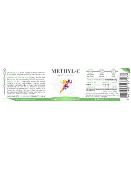 Methyl C - Soufre organique